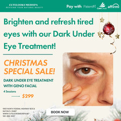 Dark under eye treatment